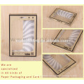 Fancy folding pvc window packaging box for phone covers